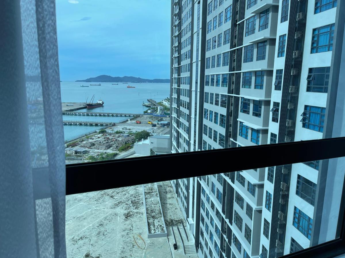 Seaview Luxury Condo Homestay 2Bed 2Bath Jesselton Quay By R2 Residence Kota Kinabalu Bagian luar foto