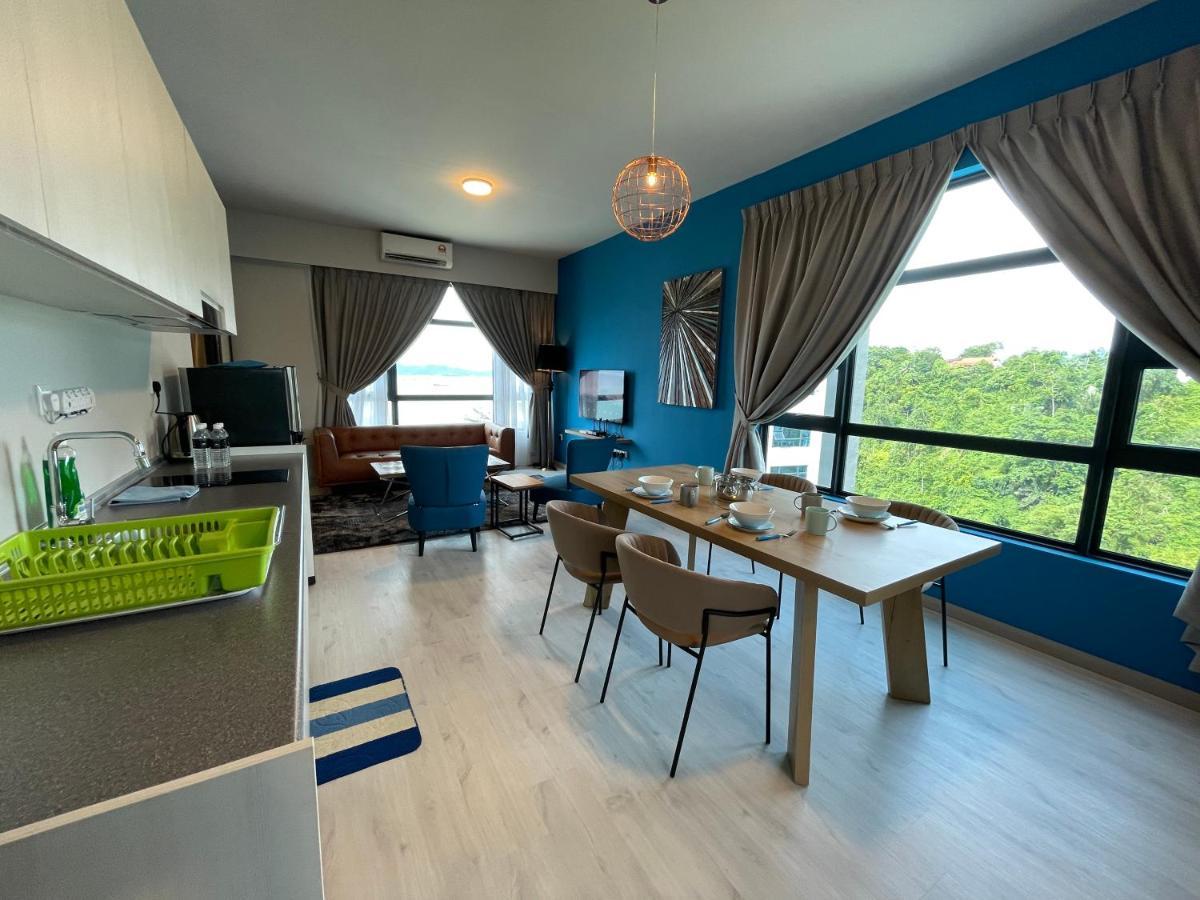 Seaview Luxury Condo Homestay 2Bed 2Bath Jesselton Quay By R2 Residence Kota Kinabalu Bagian luar foto