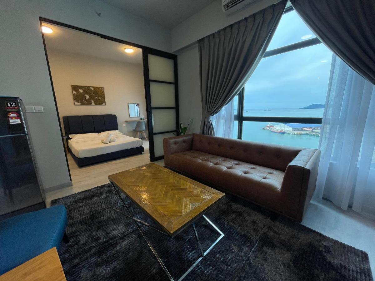 Seaview Luxury Condo Homestay 2Bed 2Bath Jesselton Quay By R2 Residence Kota Kinabalu Bagian luar foto