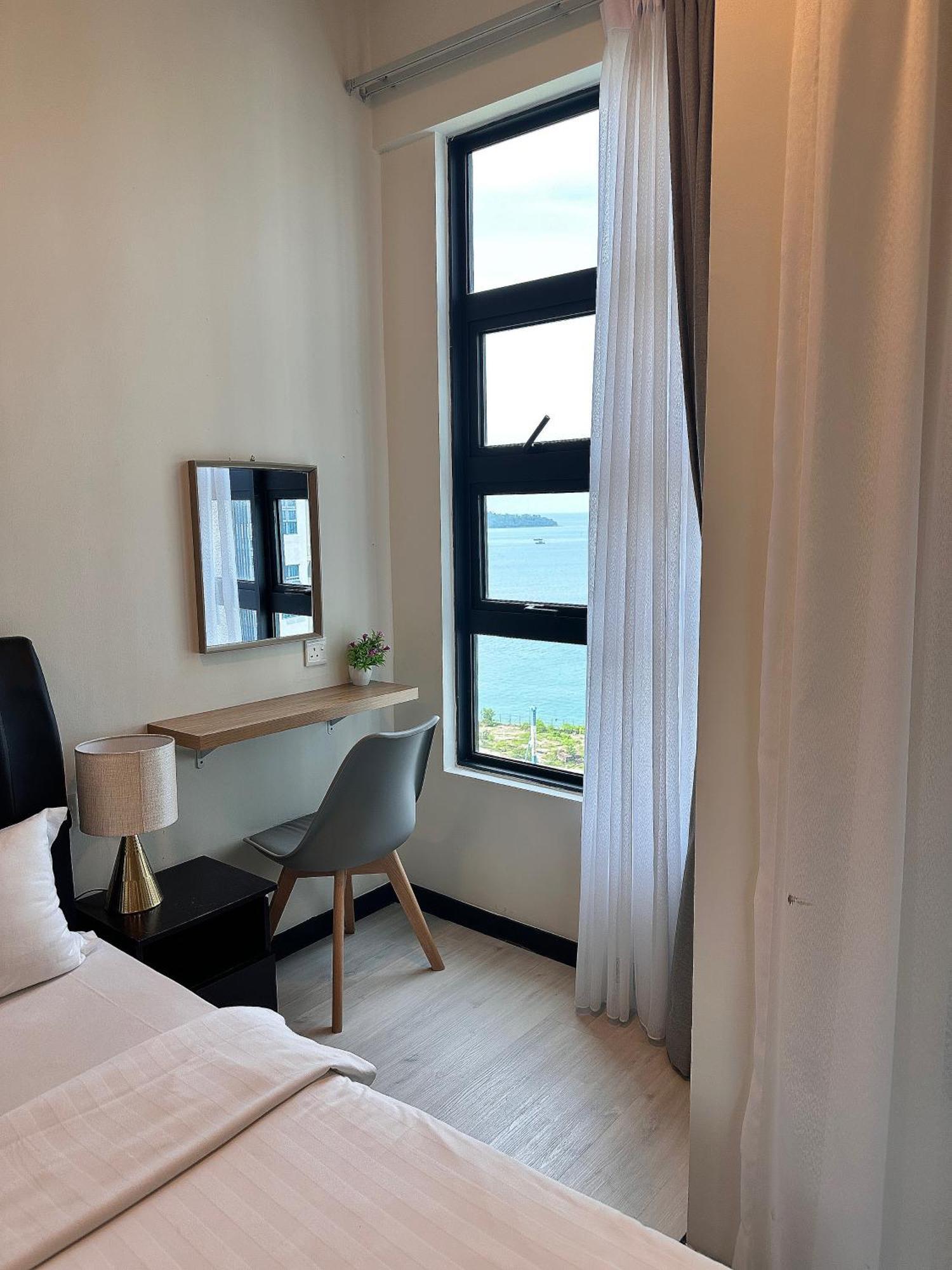 Seaview Luxury Condo Homestay 2Bed 2Bath Jesselton Quay By R2 Residence Kota Kinabalu Bagian luar foto