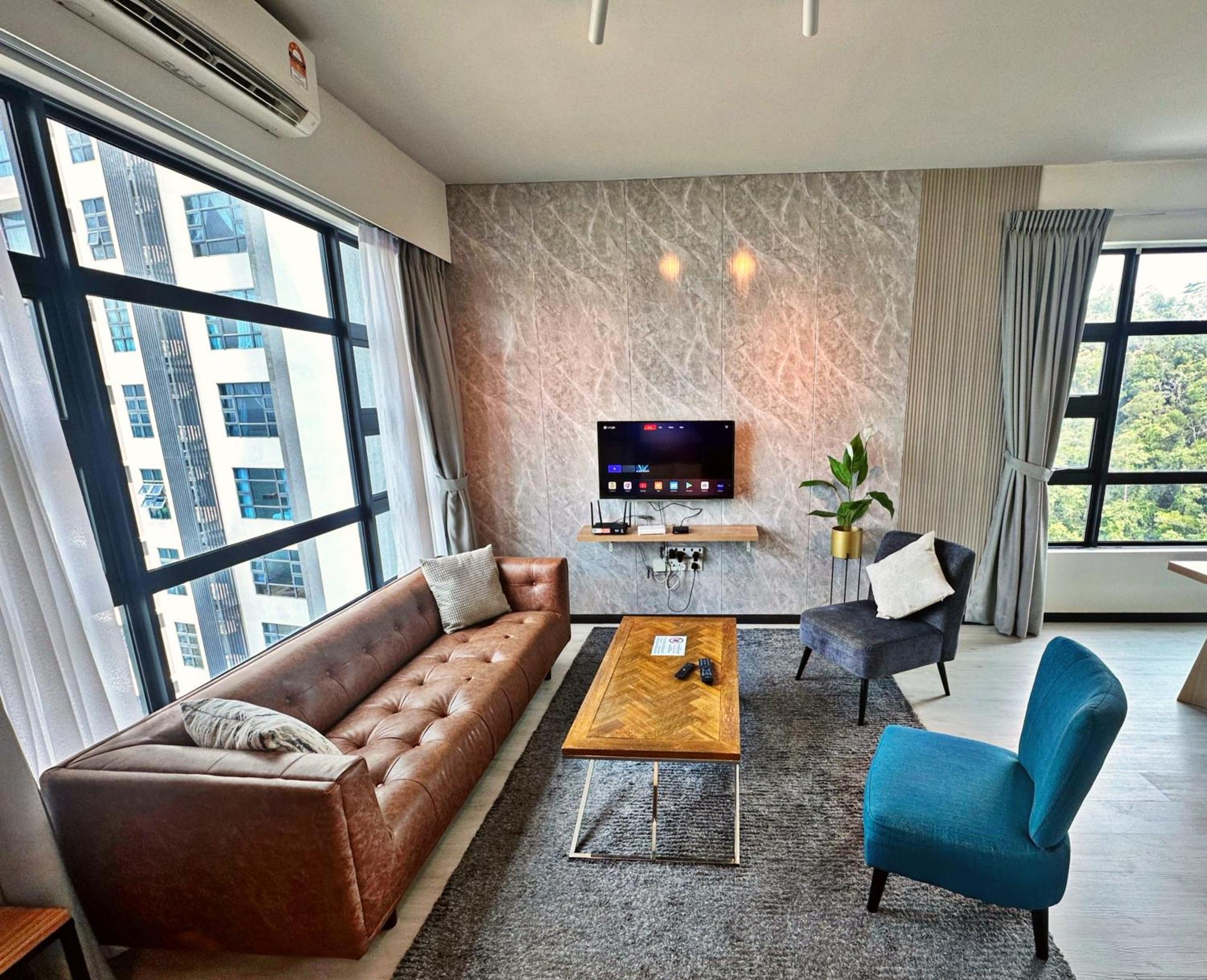 Seaview Luxury Condo Homestay 2Bed 2Bath Jesselton Quay By R2 Residence Kota Kinabalu Bagian luar foto